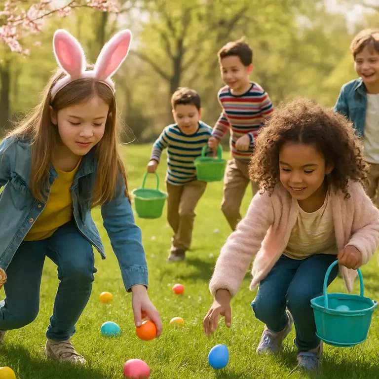 vacances de printemps Dans l’herbe fraîche du printemps,