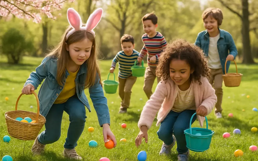Dans l’herbe fraîche du printemps,