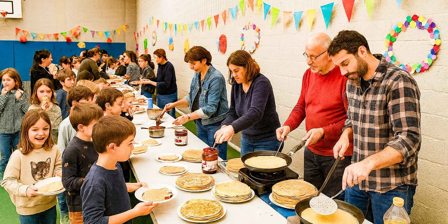 CHANDELEUR A L ECOLE NOTRE DAME LES LILAS